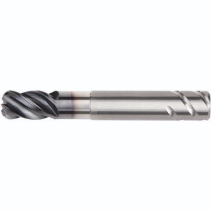 Picture of END MILL UADE-Q 1/4X1/4X3/8X1 1/4X4R.015 HIGH PERFORMANCE SC END MILL