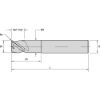 Picture of SC DRILL SLOT ENDMILL A D=2.8 Z=3 38 HIGH PERFORMANCE SC END MILL