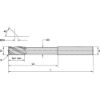 Picture of END MILL 4F 10x10x20-60x100 BCH 0.5 HIGH PERFORMANCE SC END MILL