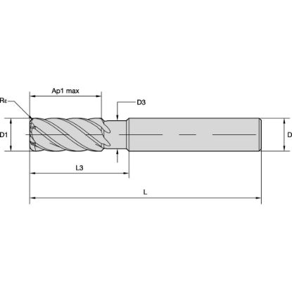 Picture of HIGH PERFORMANCE SC END MILL