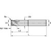 Picture of SC ENDMILL ROUGHER F. ALUA D=6 Z=3 40GRD HIGH PERFORMANCE SC END MILL