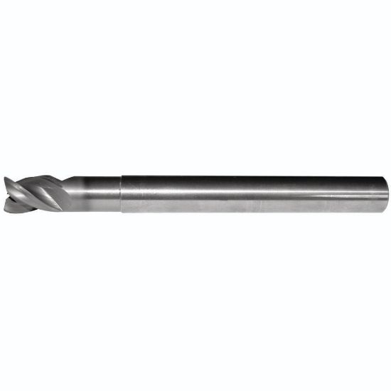 Picture of END MILL ABDE-Q 1/4X1/4X3/8X3/4X4 R .03 HIGH PERFORMANCE SC END MILL