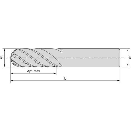 Picture of HARVI III 6F BN 0,625X0,625X1,25-X3,5 HARVI III