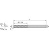 Picture of GP SC End Mill 4FL 21/64x3/8x1x2 1/2 GENERAL PURPOSE SC END MILL