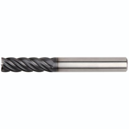 Picture of END MILL TCDE D=.625 AP=1.875 Z5 R0.03 HIGH PERFORMANCE SC END MILL