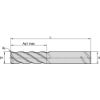 Picture of ENDMILL KOR5 16X48X104 R2,5 SL KOR END MILL