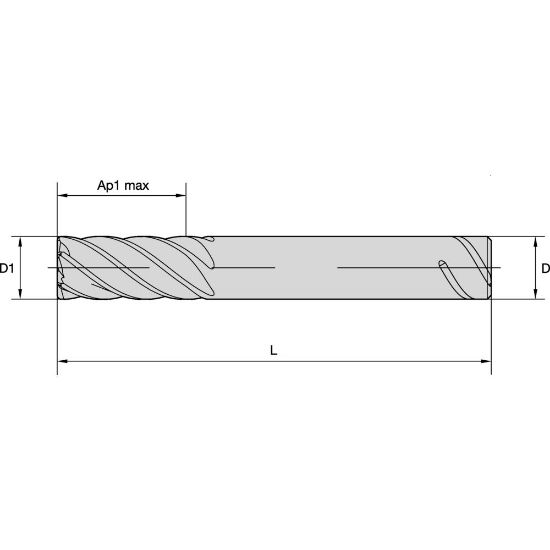 Picture of HIGH PERFORMANCE SC END MILL