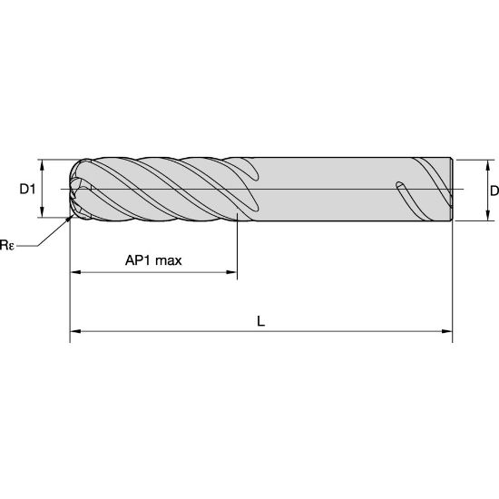 Picture of HIGH PERFORMANCE SC END MILL