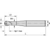 Picture of END MILL SC BALL NOSE A NECK D=2 Z=2 20