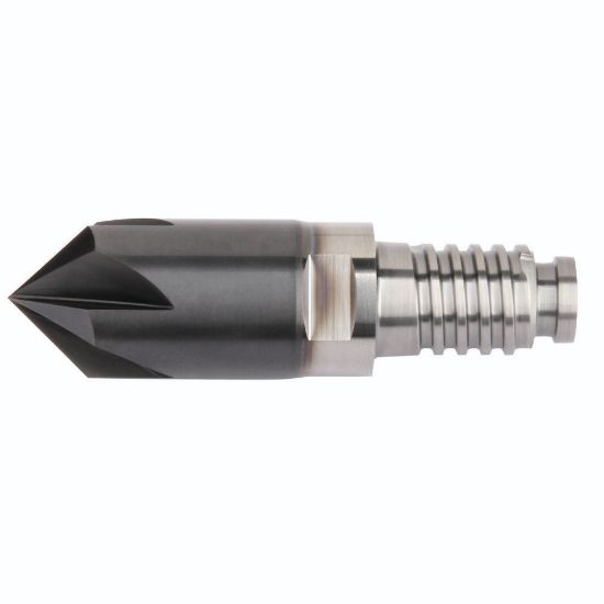 Picture of END MILL DL 60° CHAMFER 4F 3/8XDL10X3/40