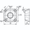 Picture of KSSM 45 INSERT SECT-FNLE R=1.0