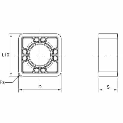 Picture of KSSM 8+ INSERT SNHJ-ENLD R=0.8