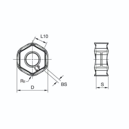 Picture of DODEKA MINI MILLING INSERT