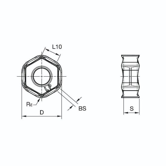 Picture of DODEKA MINI MILLING INSERT