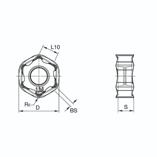 Picture of DODEKA MINI MILLING INSERT