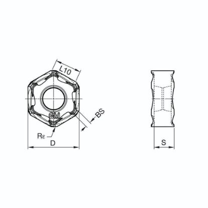 Picture of DODEKA MINI MILLING INSERT