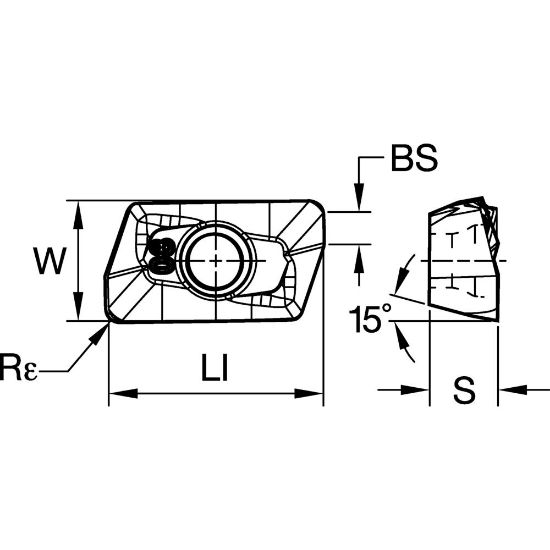 Picture of INS. Mill 1-10 LD WITH 1,6MM R