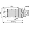 Picture of Twin Cutter KM32 d. 36-44mm