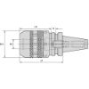 Picture of 20MM MILLING CHUCK - BT30 BALANCEABLE